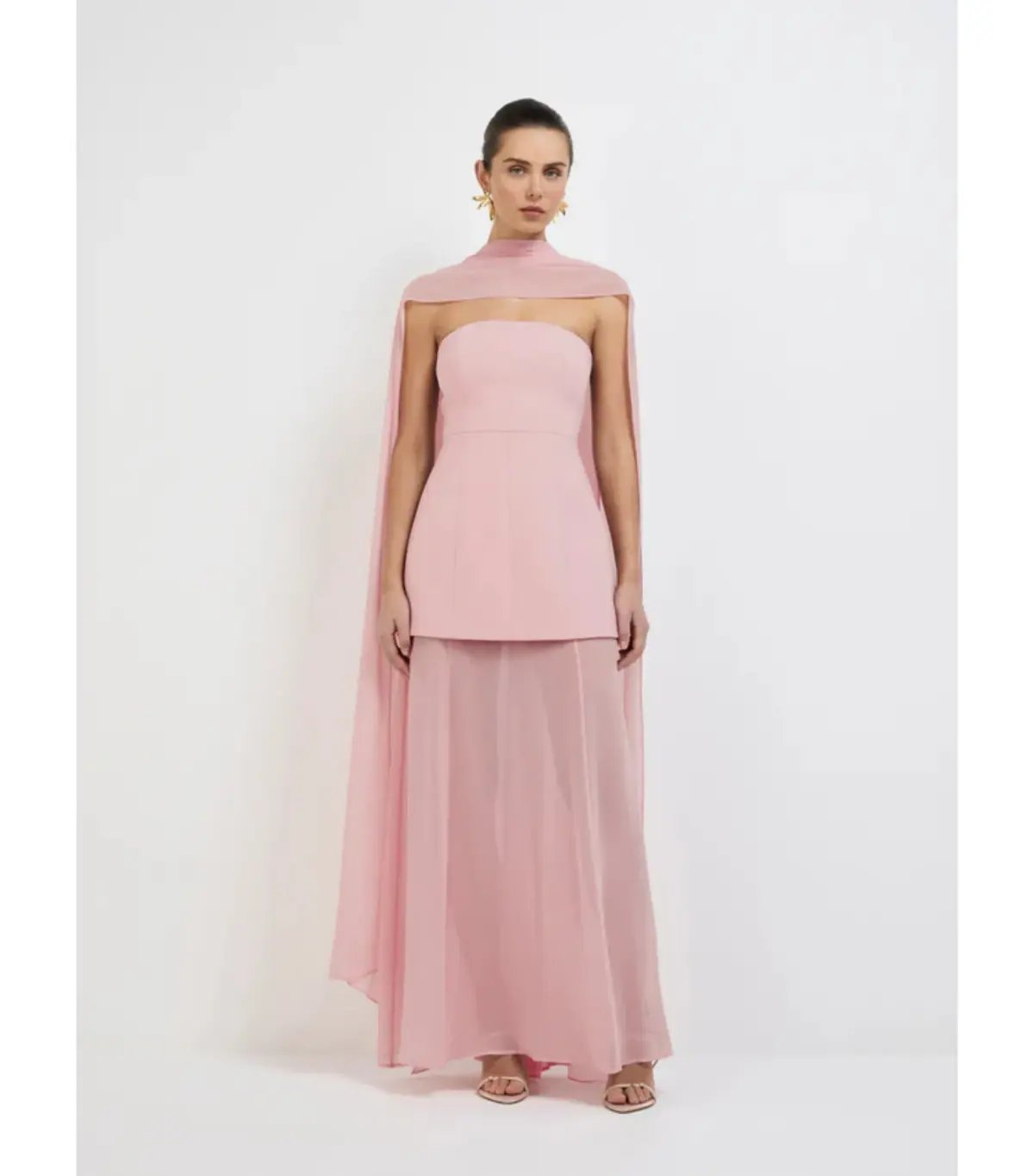 Sheike Marissa Maxi Dress Pink Size AU 16 photo 5