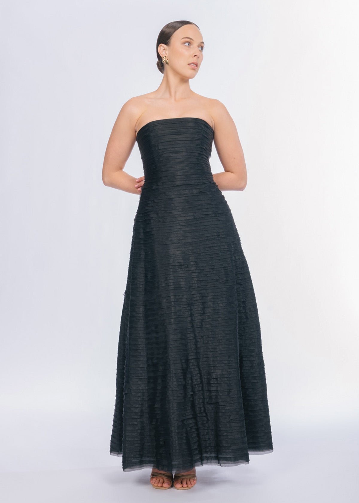Soundscape Dress in Black photo 5