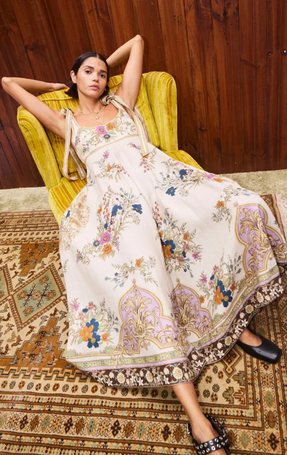 Alemais Antoinette Ballet Maxi Sundress Size AU 10 photo 2