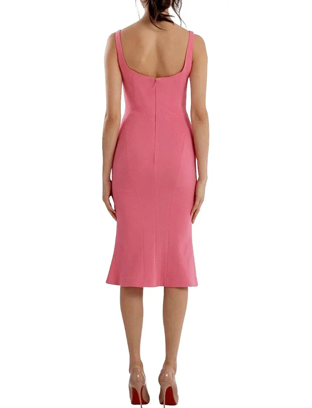 Rachel Gilbert Anneke Dress Pink Size 8 photo 3
