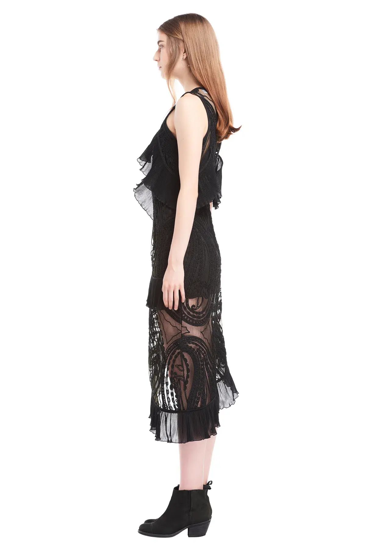 Alice McCall Love Me Like You Do Dress Black Size 8 photo 2
