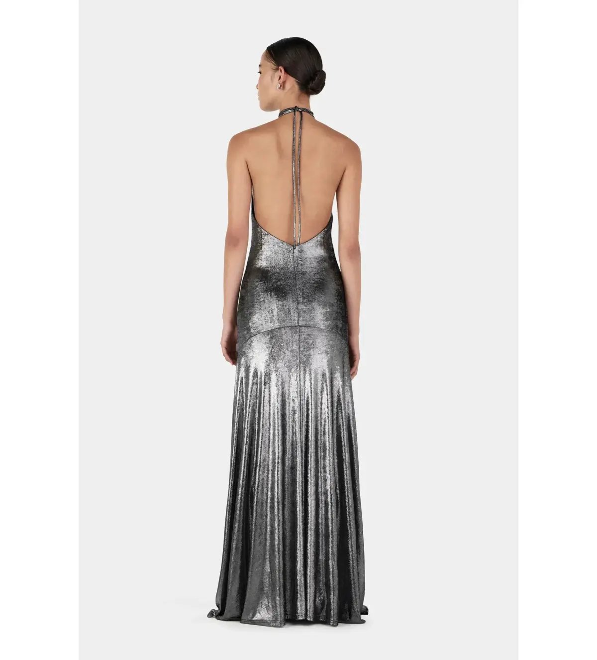 Hansen and Gretel Kitty Slip Maxi Dress Mercury Size L AU 12 photo 5