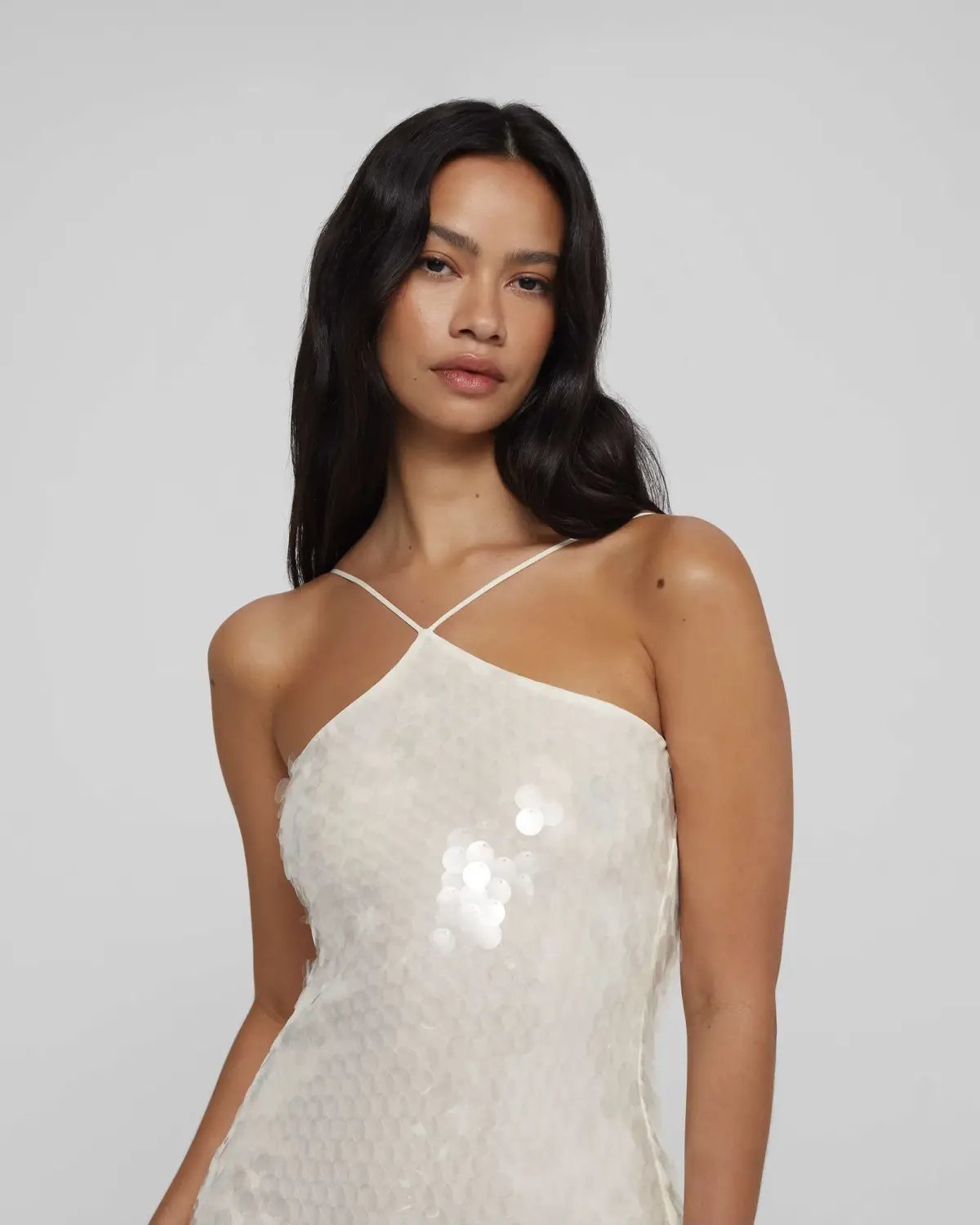 Rat & Boa Emmanuella Dress White Sequin Size XS / AU 6 photo 3