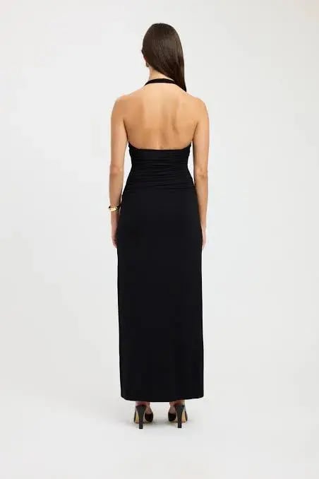 Kookai Brooklyn Maxi Dress Black Size 6 photo 3
