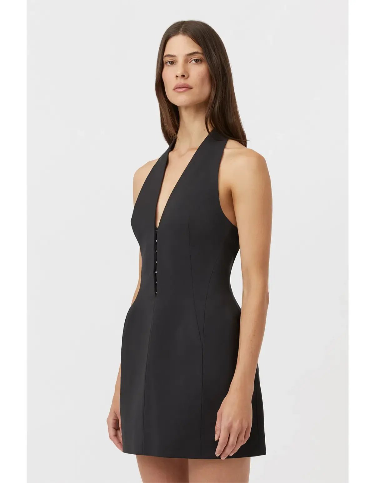Camilla and Marc Petra Mini Dress in Black Size AU 12 photo 2