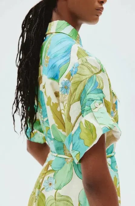Alemais Janis Shirtdress Floral Size 16 photo 5