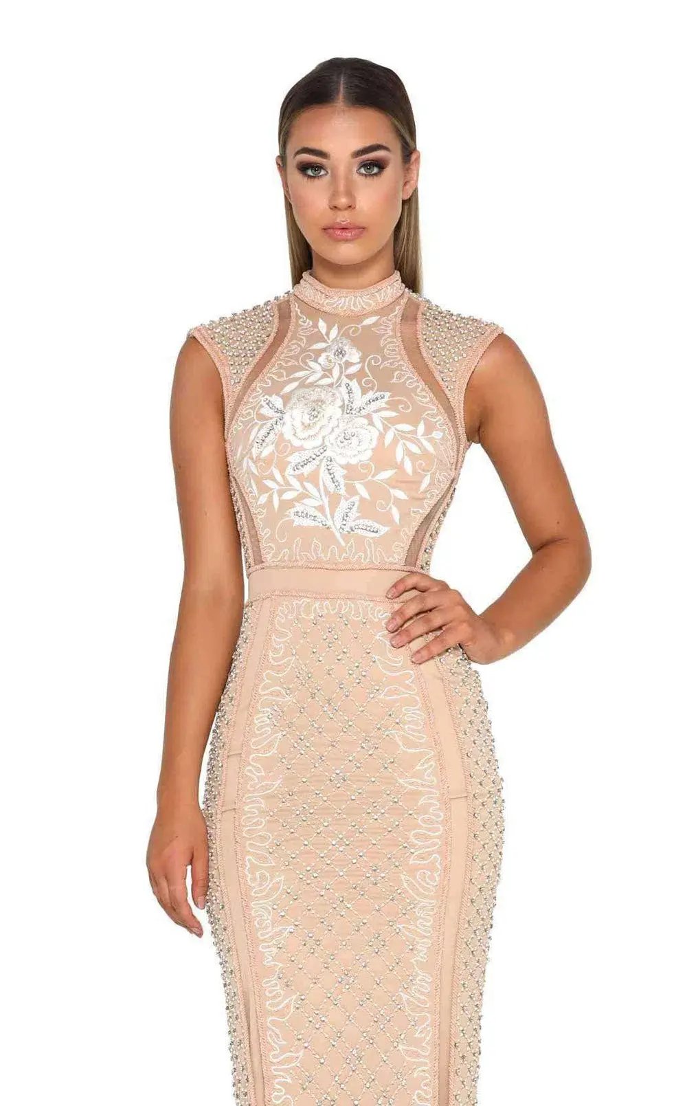 Bec & Bridge Courtney Anable in Blush Pink Size AU 6 photo 13