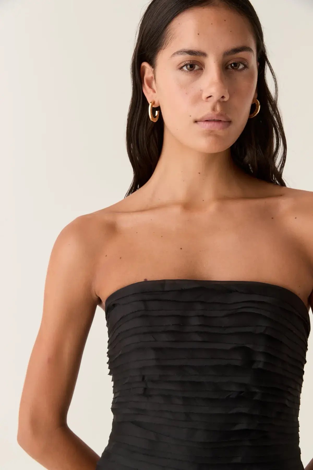 Aje Soundscape Maxi Dress in Black Size 8 photo 2