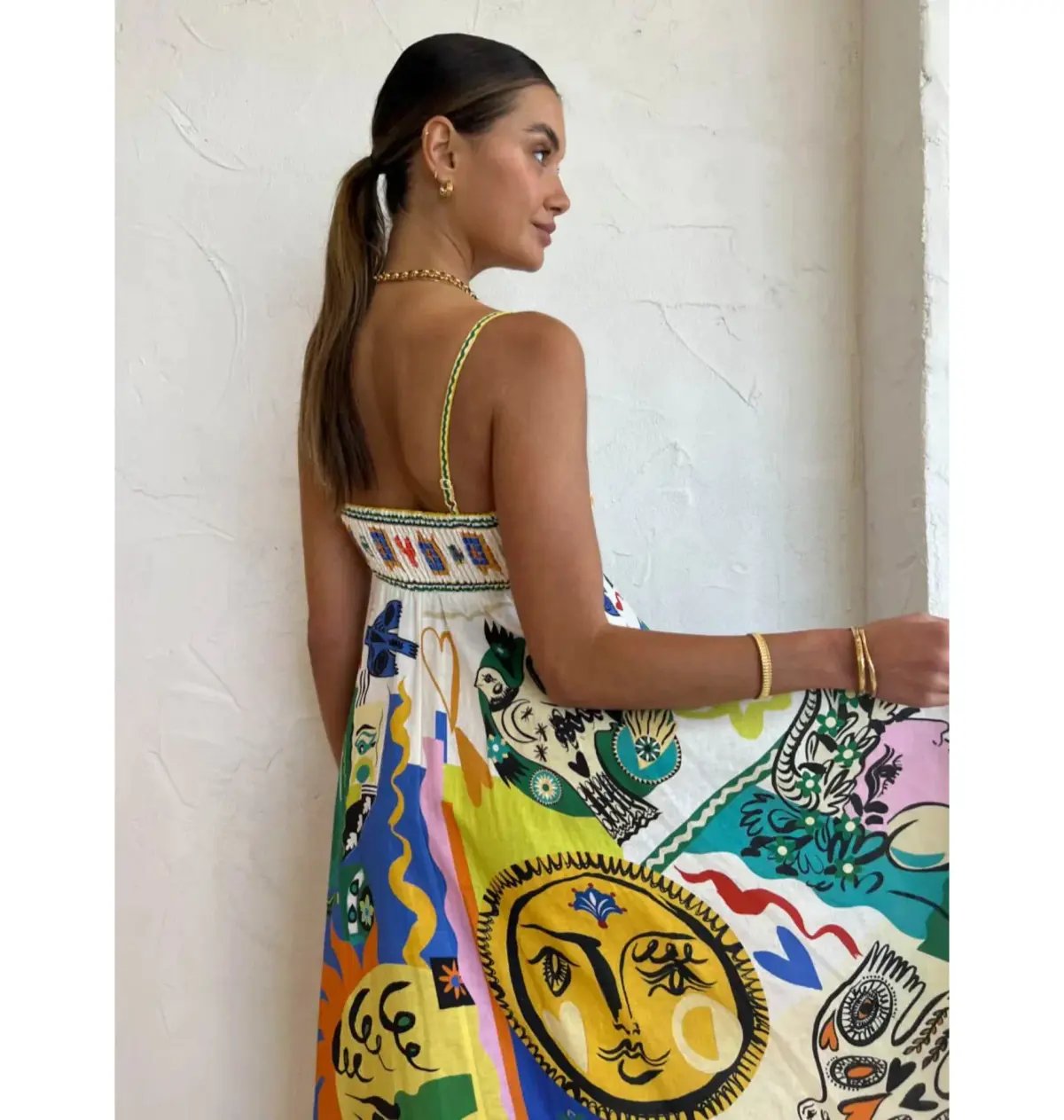 Alemais Soleil Sundress Print Size AU 8 photo 3