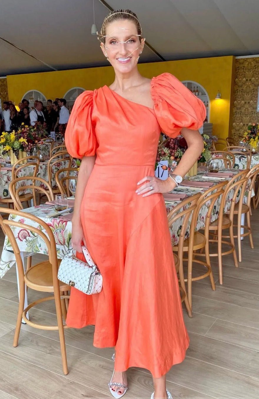 Aje Maia Off Shoulder Midi Dress photo 3