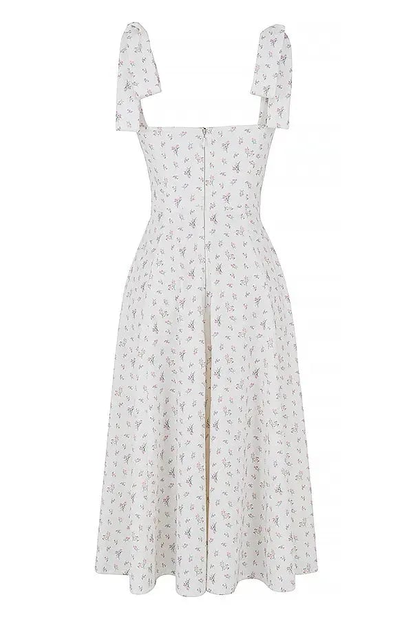 House of CB Alicia Midi Dress in White Size AU 14 photo 4