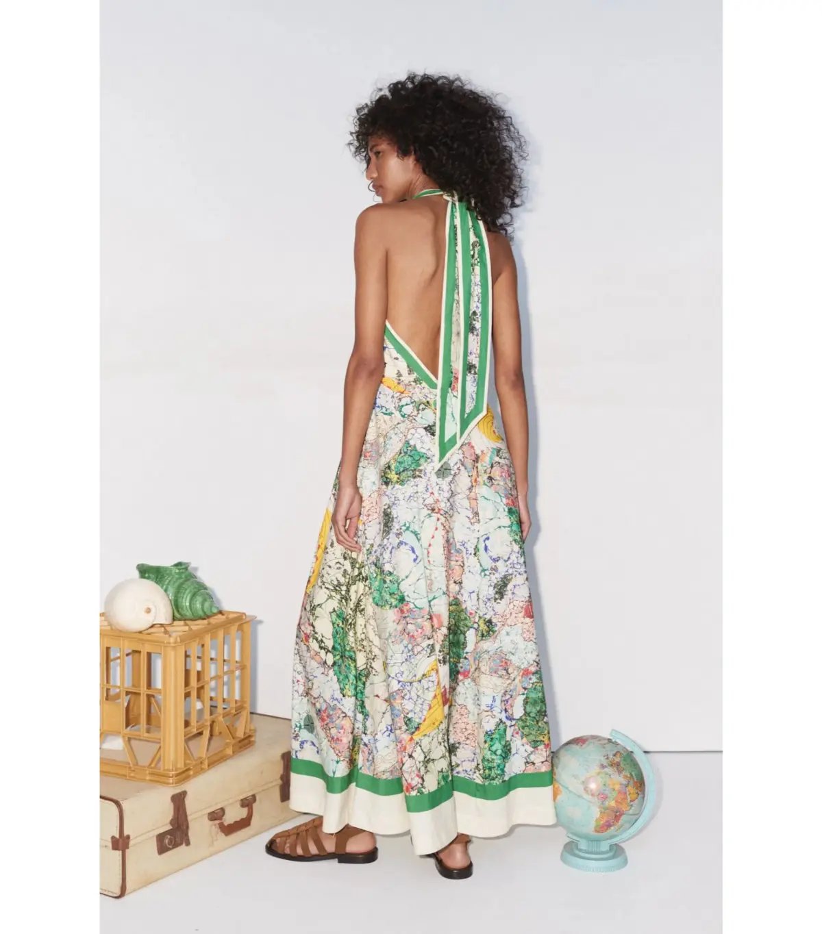 Alemais Odyssey Dress Print Size AU 10 photo 4