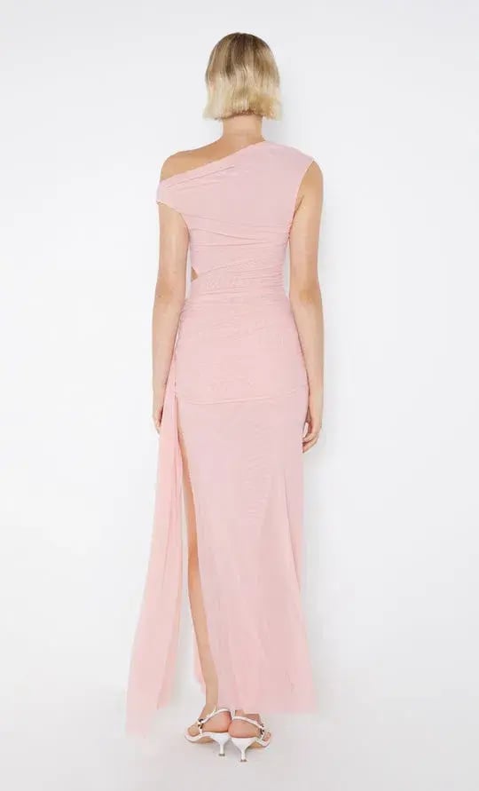 Bec & Bridge Victoria Asym Maxi Dress Pink Size 6 photo 4