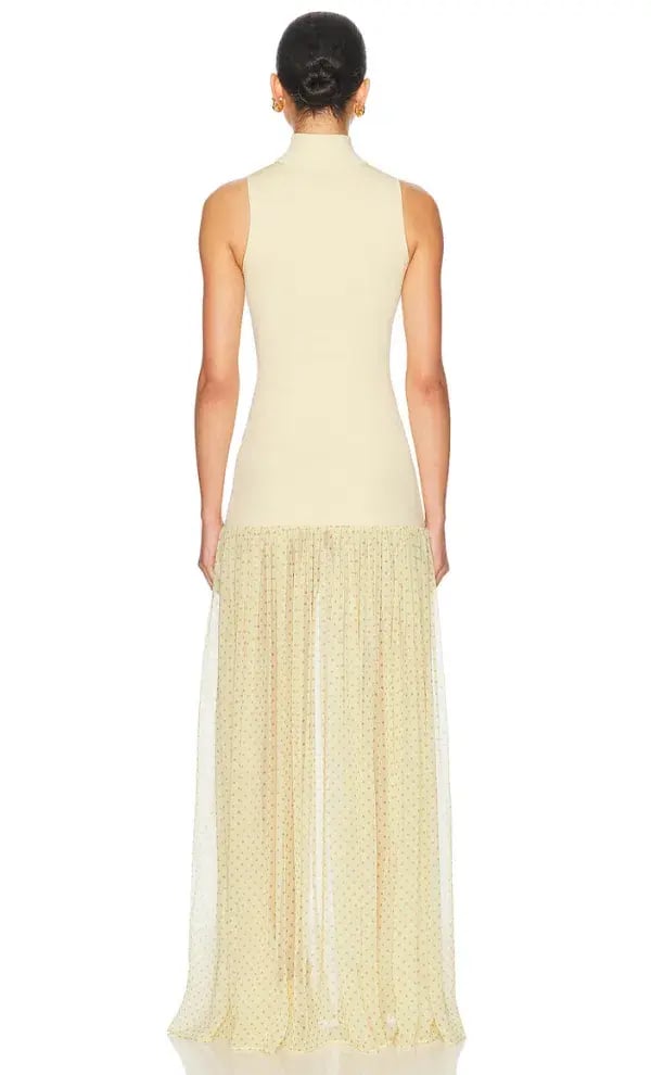 Helsa Costanza Gown Yellow Size 10 photo 2