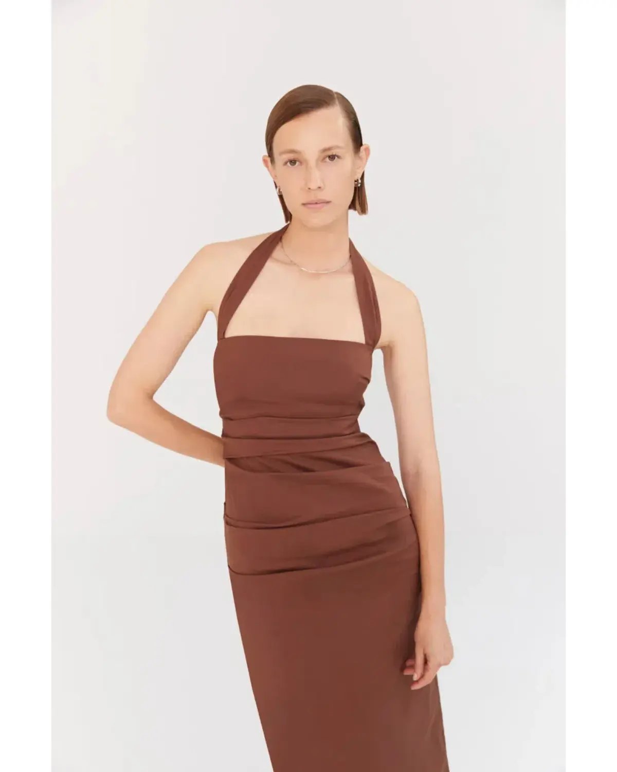 Sir the Label Nikki Gown Brown Size 2 / AU 10 photo 2