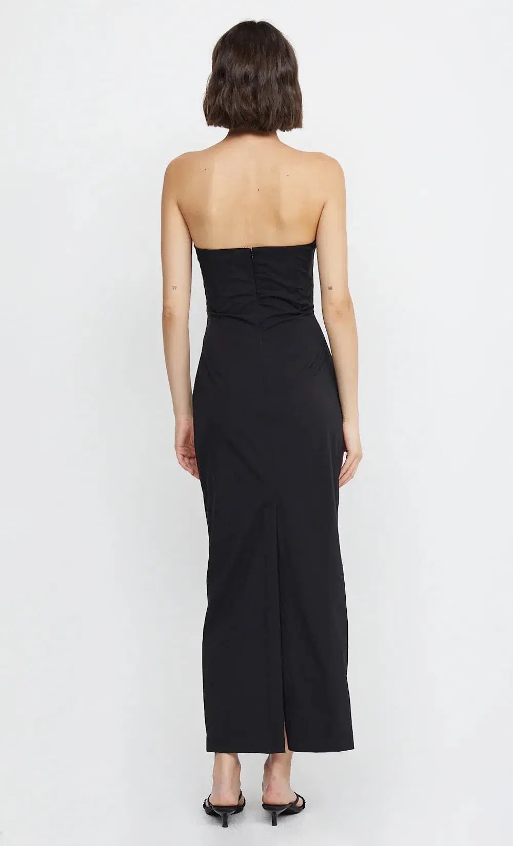 Bec & Bridge Zelie Strapless Maxi Dress Black Size AU 6 photo 3