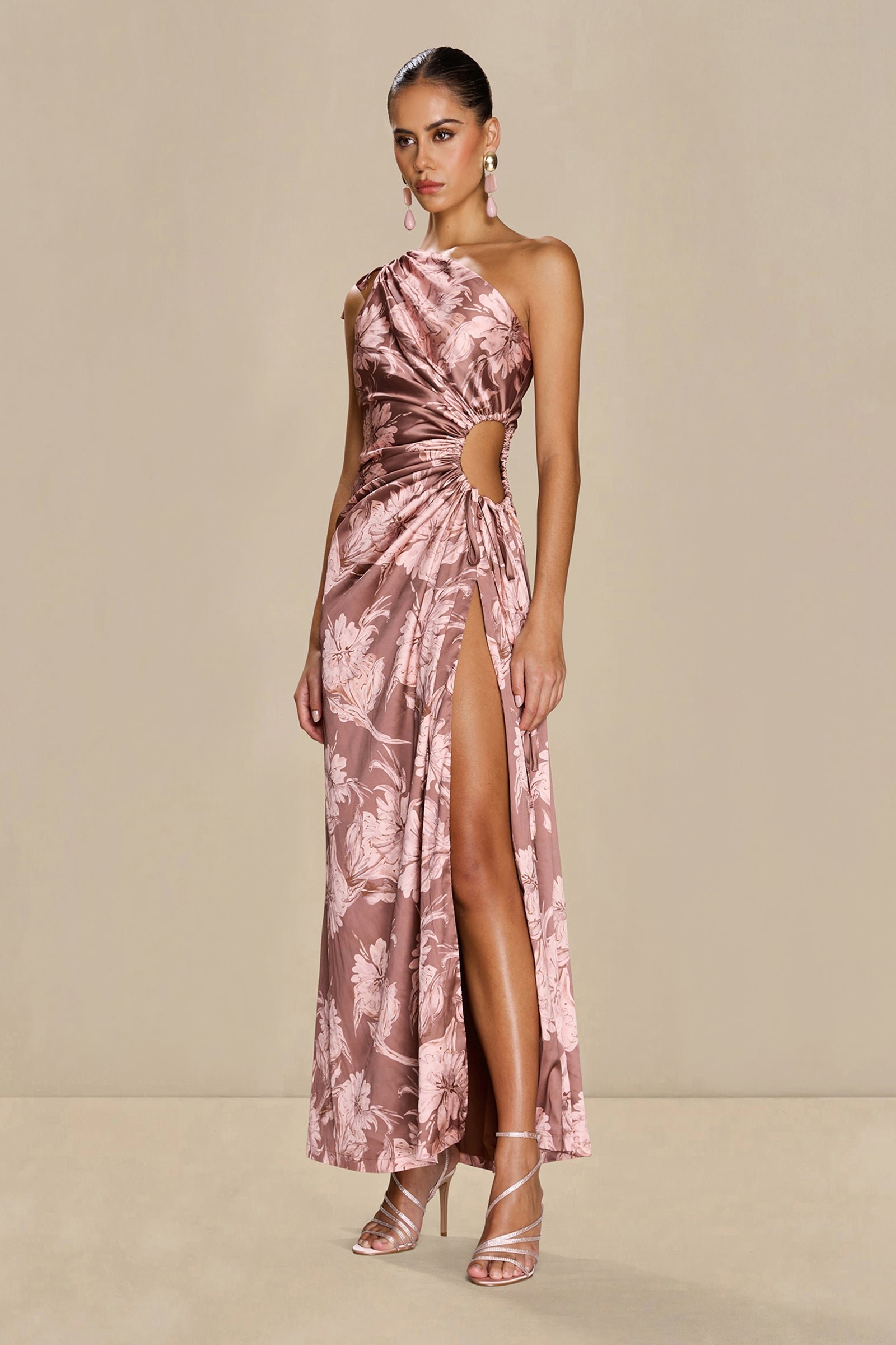 SONYA NOUR MAXI DRESS - DESERT ROSE photo 2