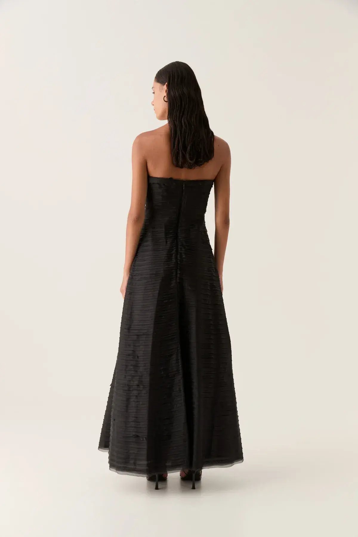 Aje Soundscape Maxi Dress Black Size 6 photo 2