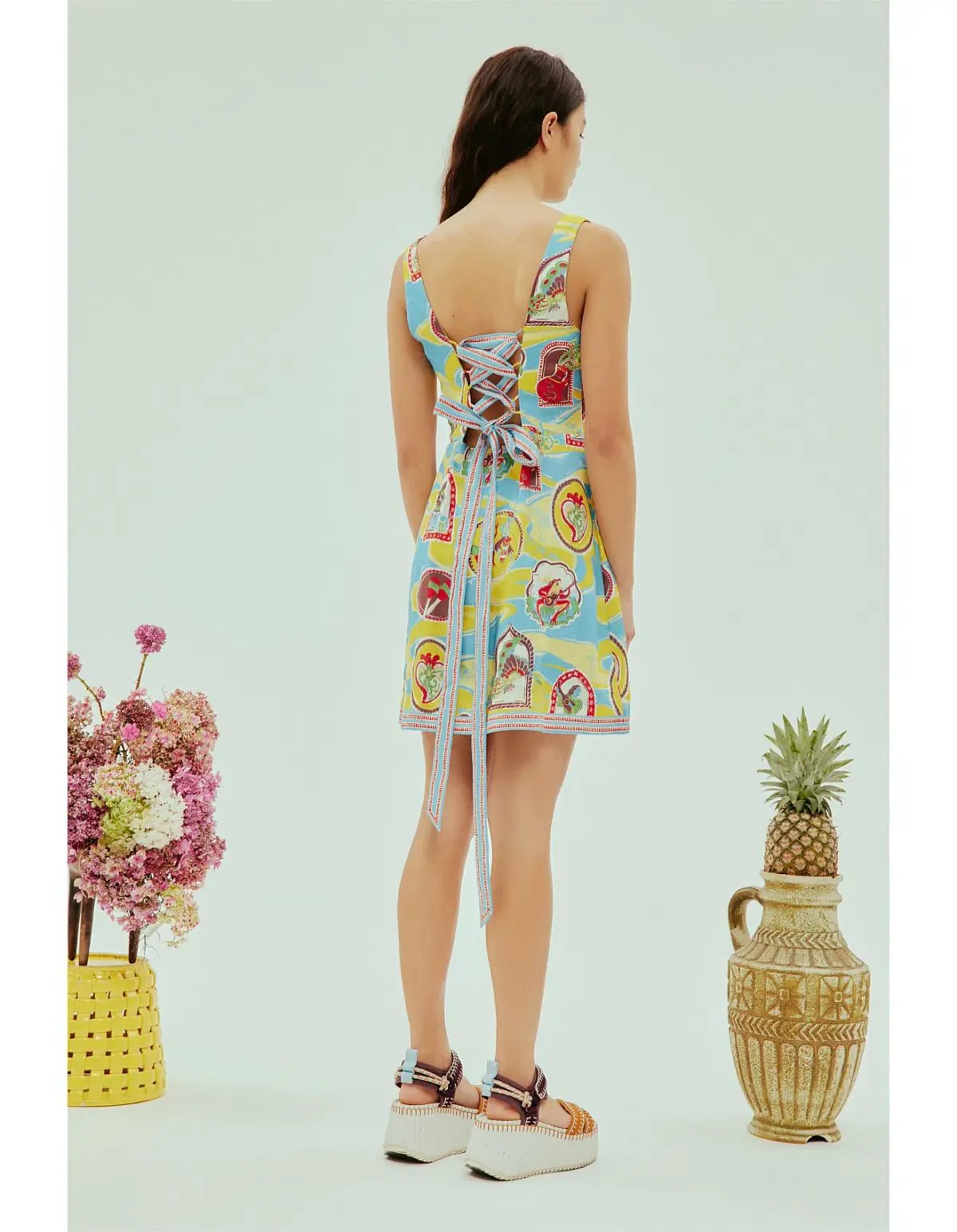 Alemais Emilio Mini Dress Multi Size AU 8 photo 3