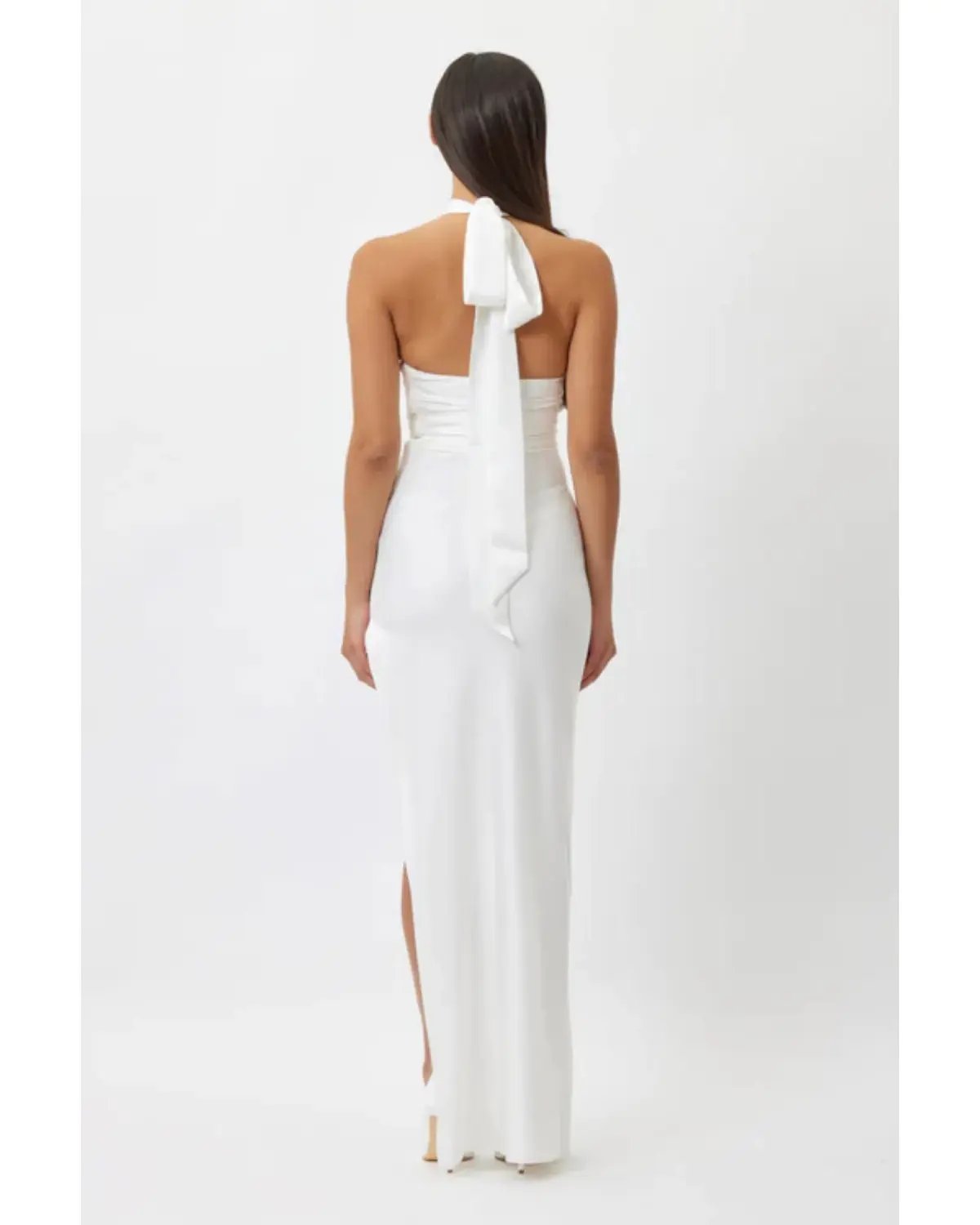 Bianca & Bridgett Gigi Maxi Dress White Size AU 12 photo 3