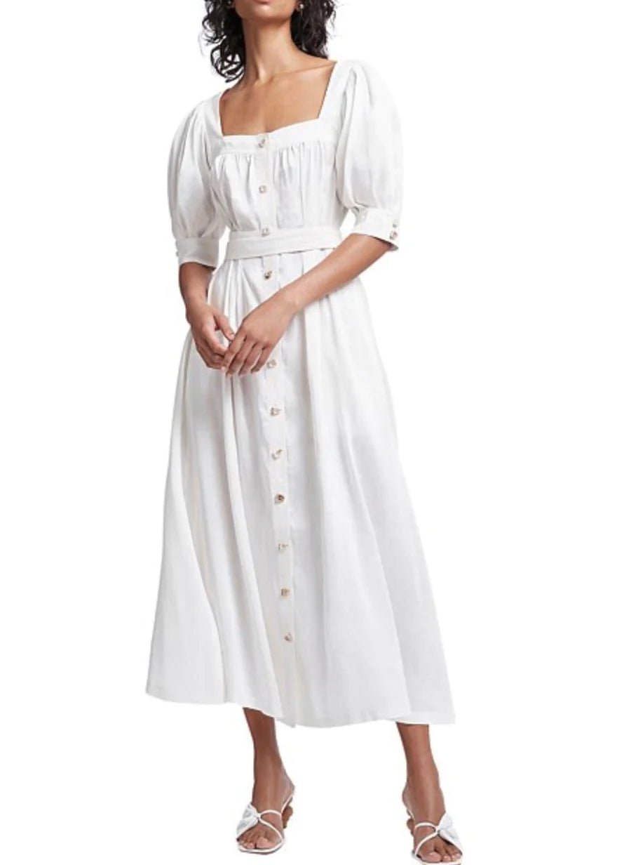 Aje Aspect Silk Midi Dress photo 3