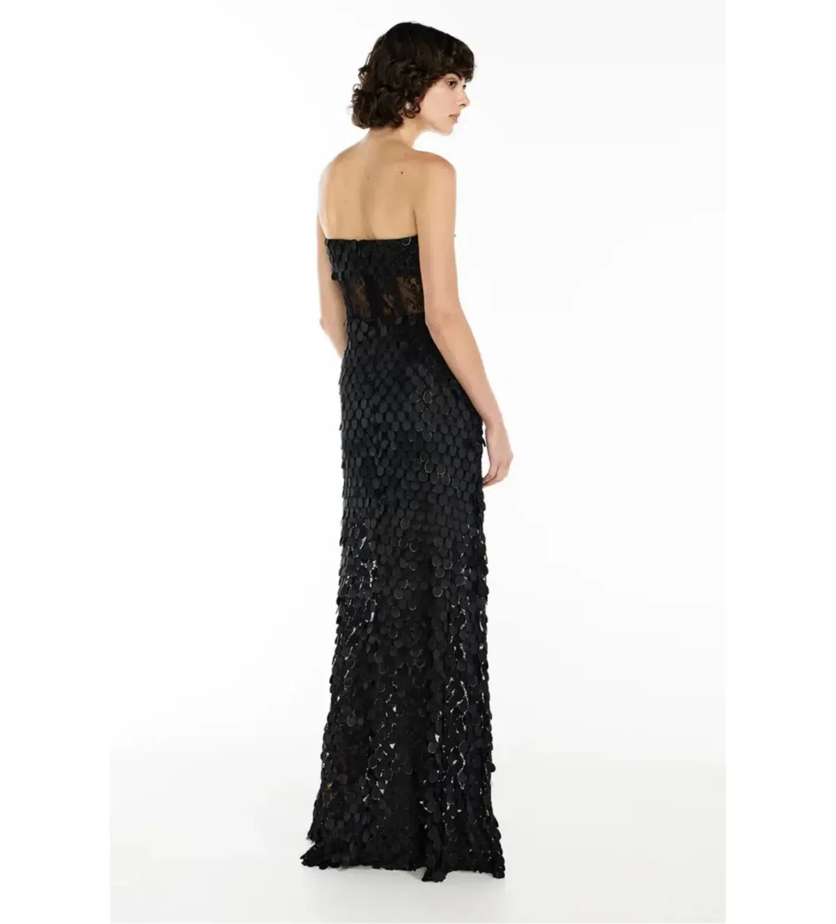 Manning Cartell Supreme Extreme Strapless Gown Black Size AU 6 photo 4