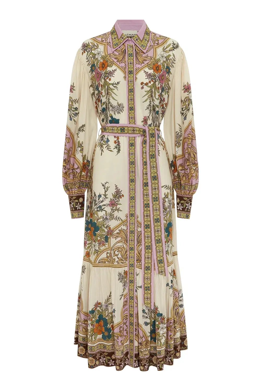 Alemais Antoinette Shirt Midi Print Dress Size 14 photo 5