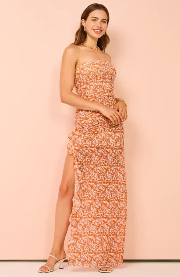 Bec & Bridge Firefly Strapless Dress in Fiesta Floral Size 8 photo 2