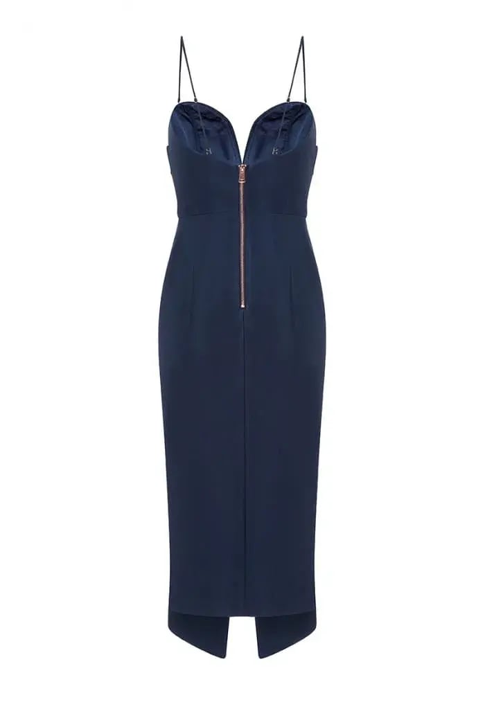 Sheike Bianca Dress Navy Size 14 photo 3