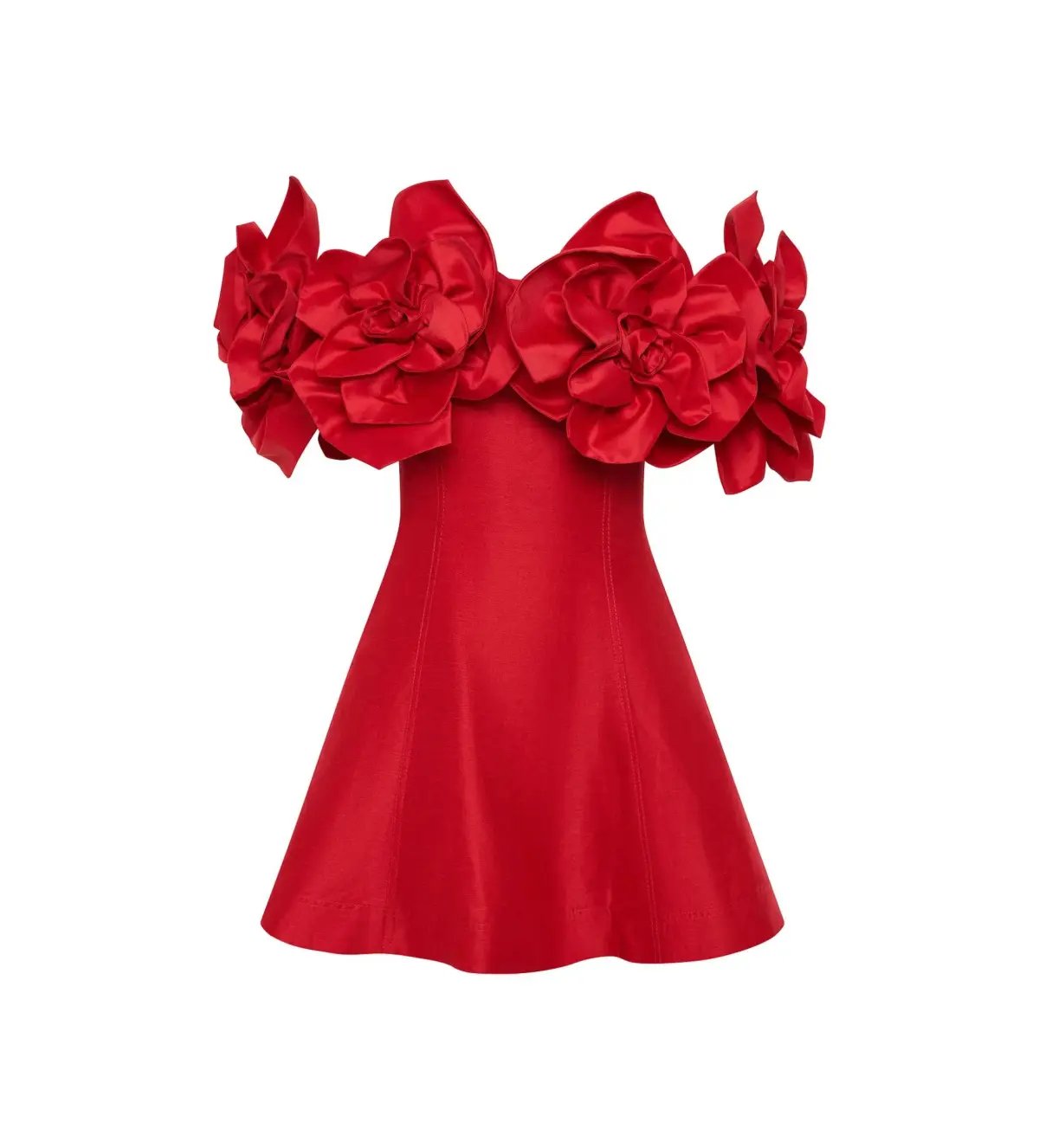 Aje Etta Mini Dress Scarlet Red Size AU 10 photo 7
