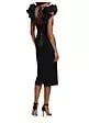 Rebecca Vallance Chloe Midi Dress Black Size 14 photo 3