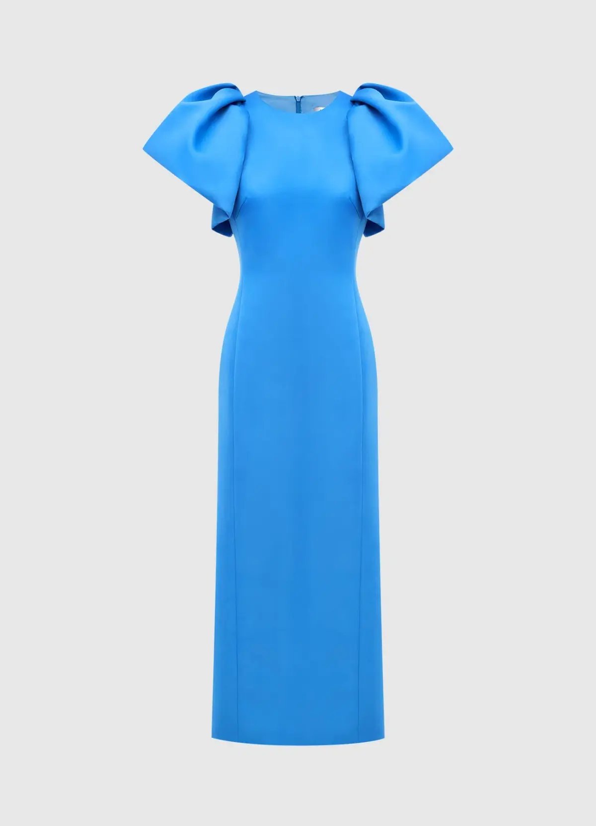 Leo Lin Lucinda Maxi Dress Steel Blue Size 14 photo 3