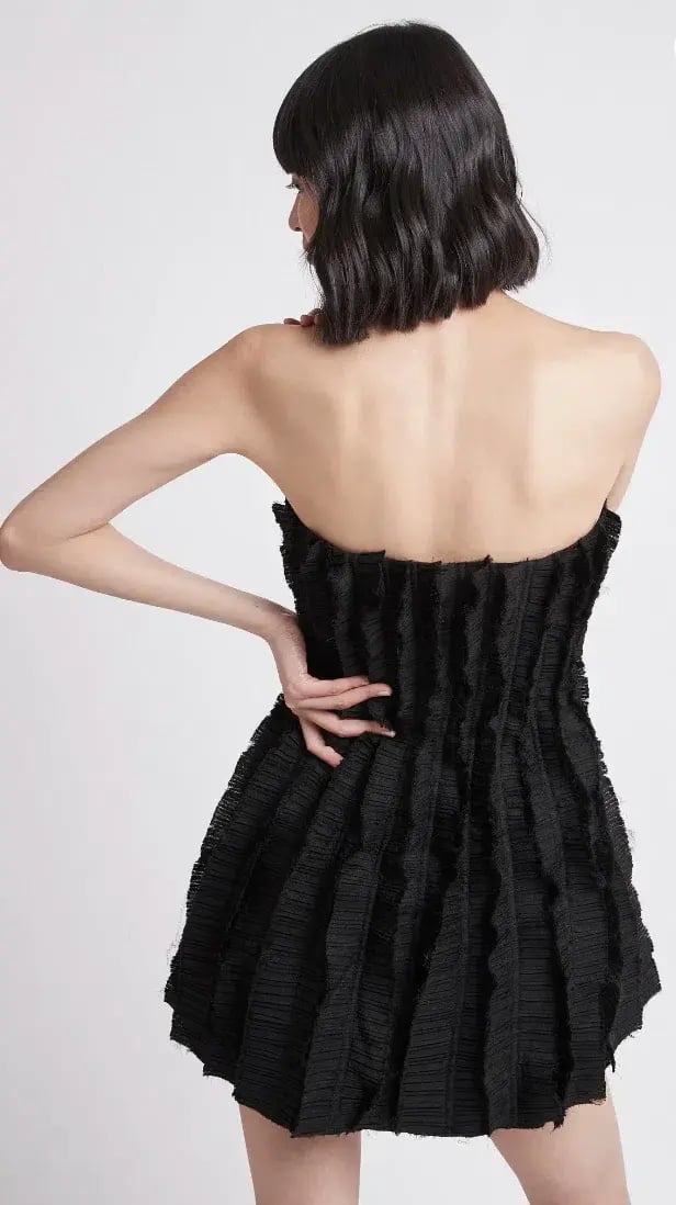 Aje Hybrid Sleeveless Mini Dress Black Size 8 photo 3