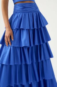 Aje Eleni Maxi Skirt & Rhythmic Frill Bodice photo 3