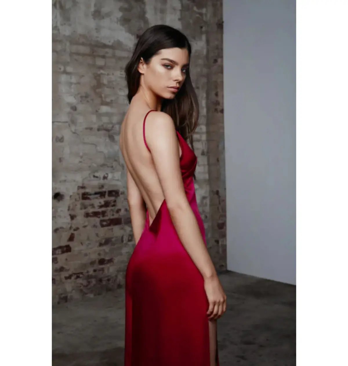 Lexi Akasa Maxi Dress Raspberry Red Size AU 6 photo 2