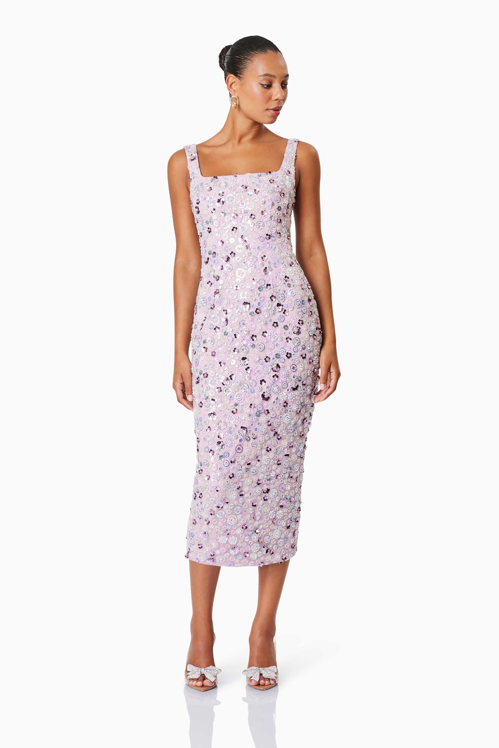 ELLIATT AURORA MIDI DRESS - MULTI photo 2