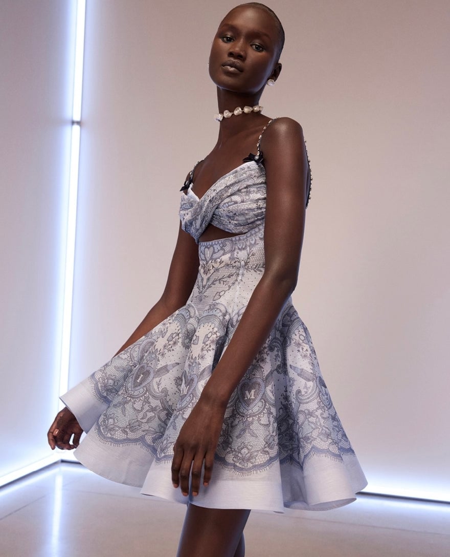 Zimmermann Crush Twist Front Mini Dress photo 2