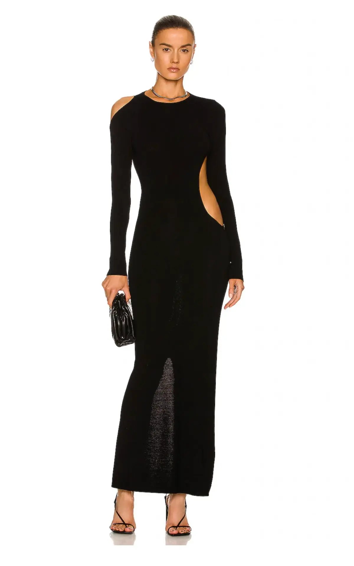 Aya Muse Carrara Dress Small Black Size S photo 2
