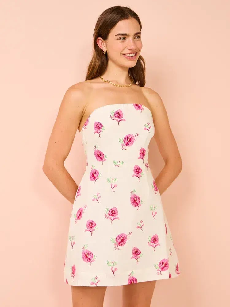 Aston Studio Beatrix Dress in Arisa Anthurium Size 10 photo 2