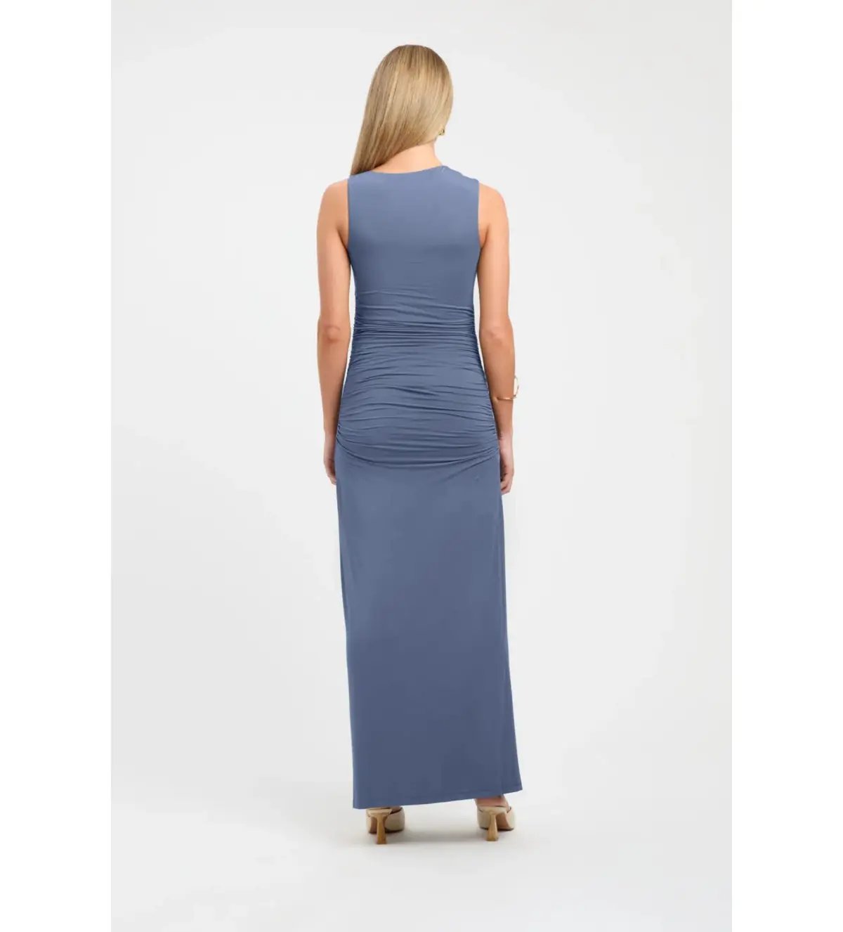Kookai Alannah Maxi Dress Blue Size AU 8 photo 3