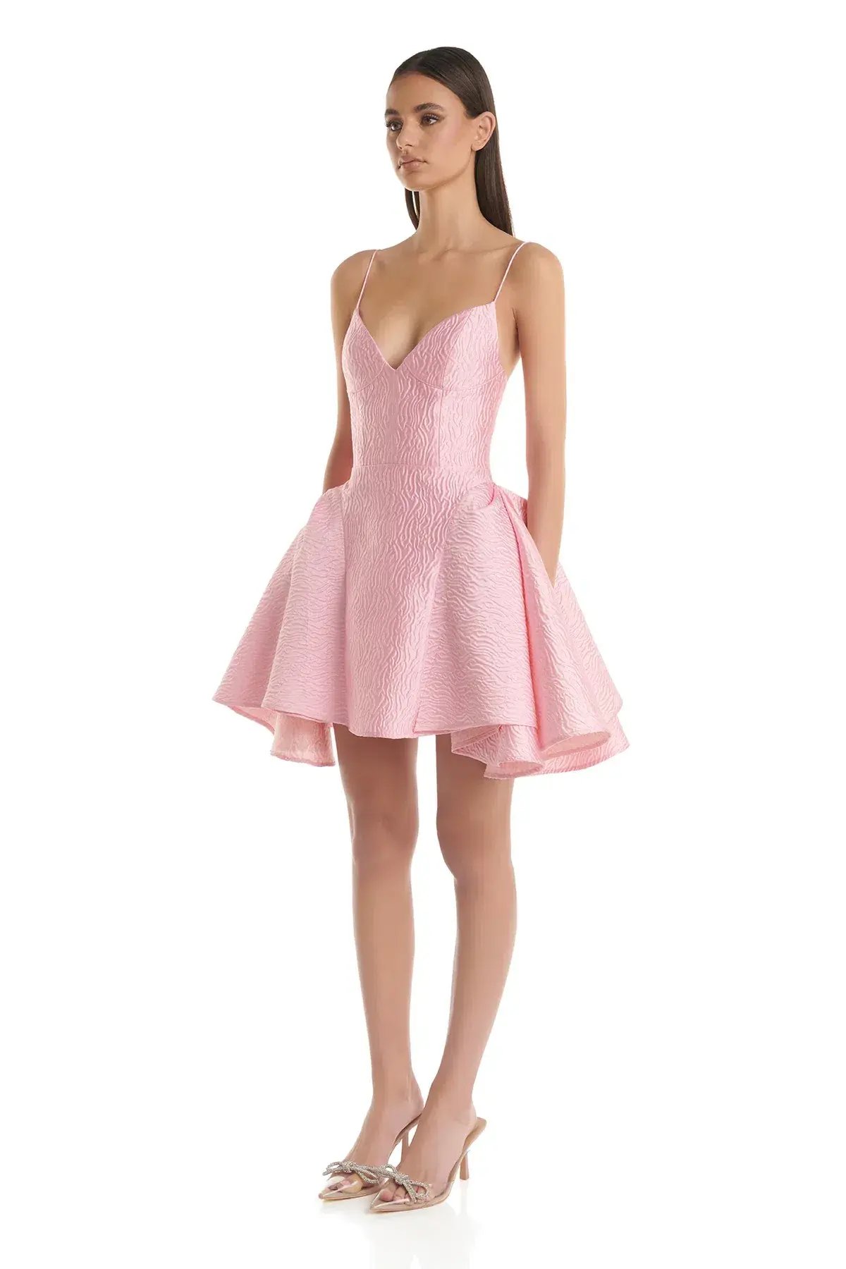 Eliya The Label Mirabella Dress Pink Size AU 6 photo 4