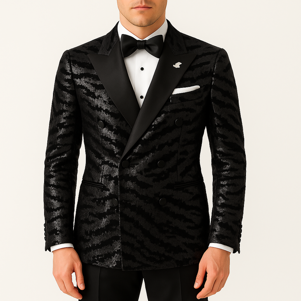 Topman Tiger Sequin DB Dinner Jacket photo 2