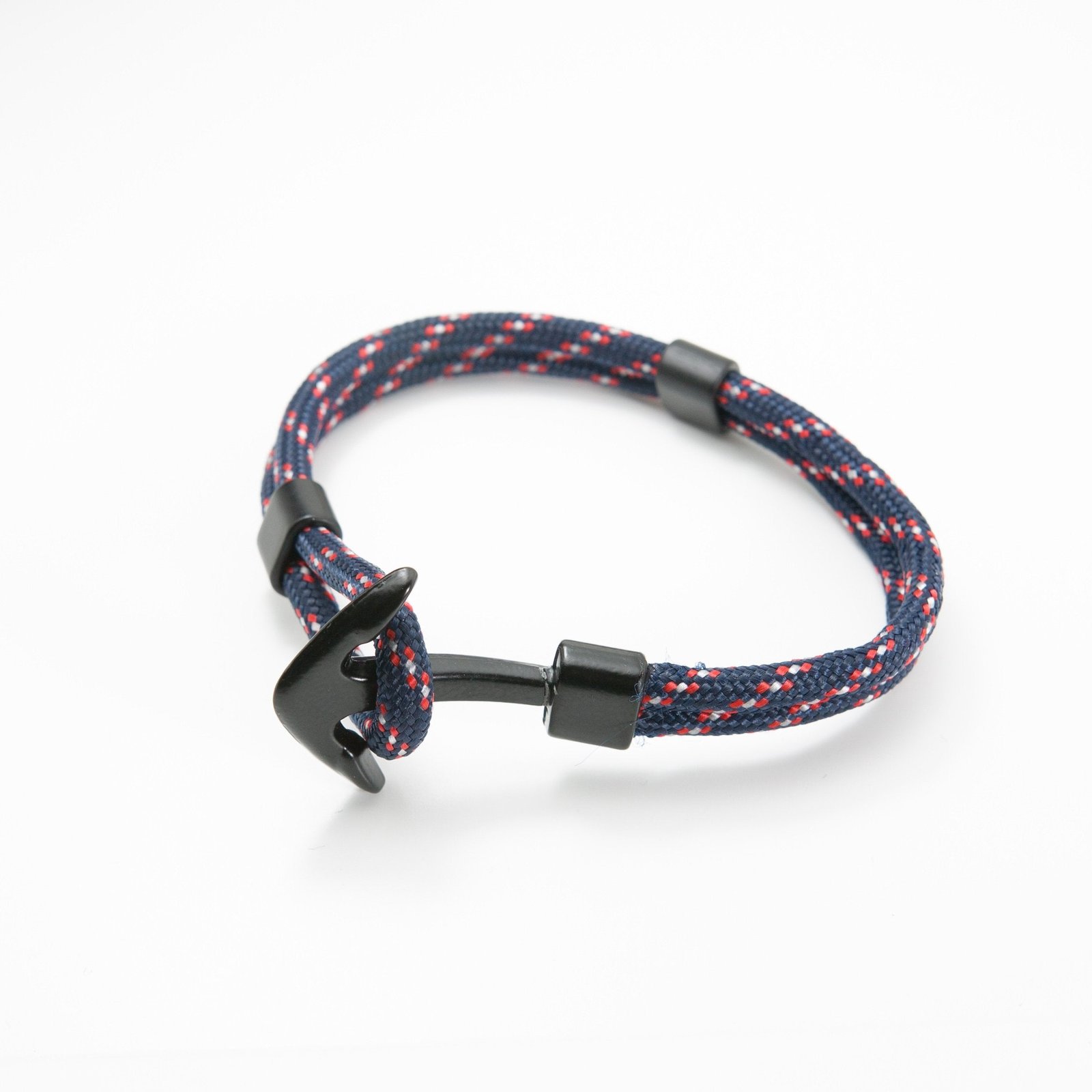 Anchor Rope Bracelet - Navy/Red photo 2