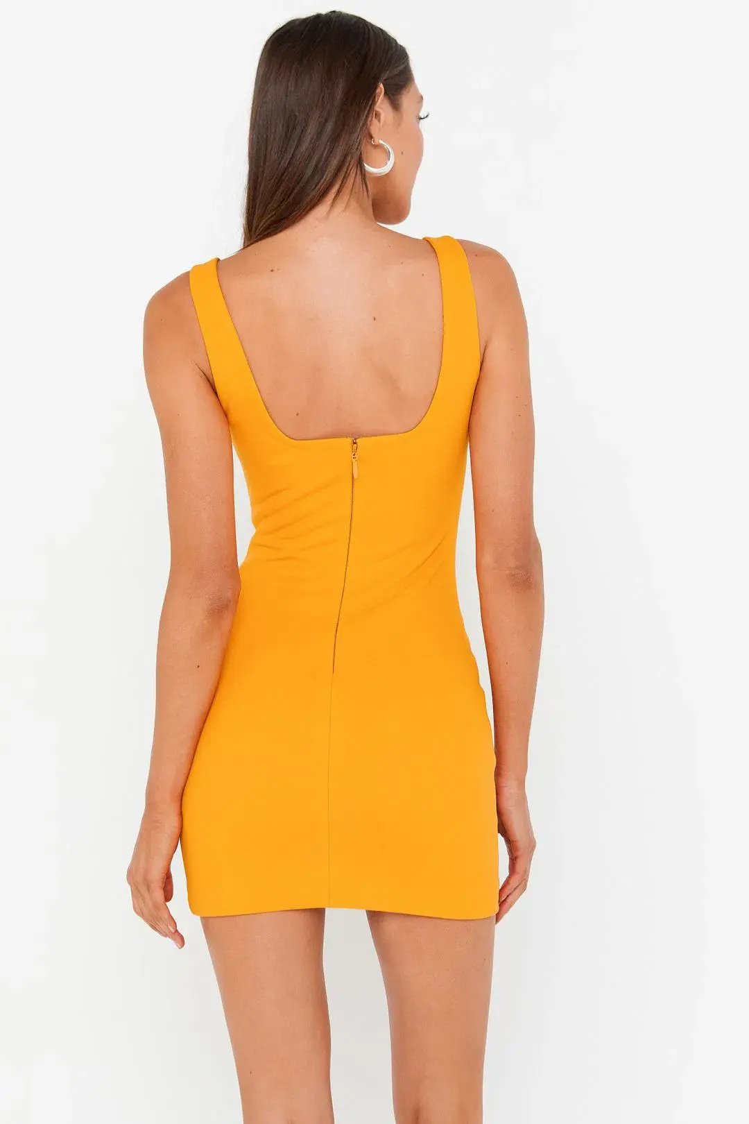 Mossman Heart and Soul Dress Yellow Size 14 photo 3