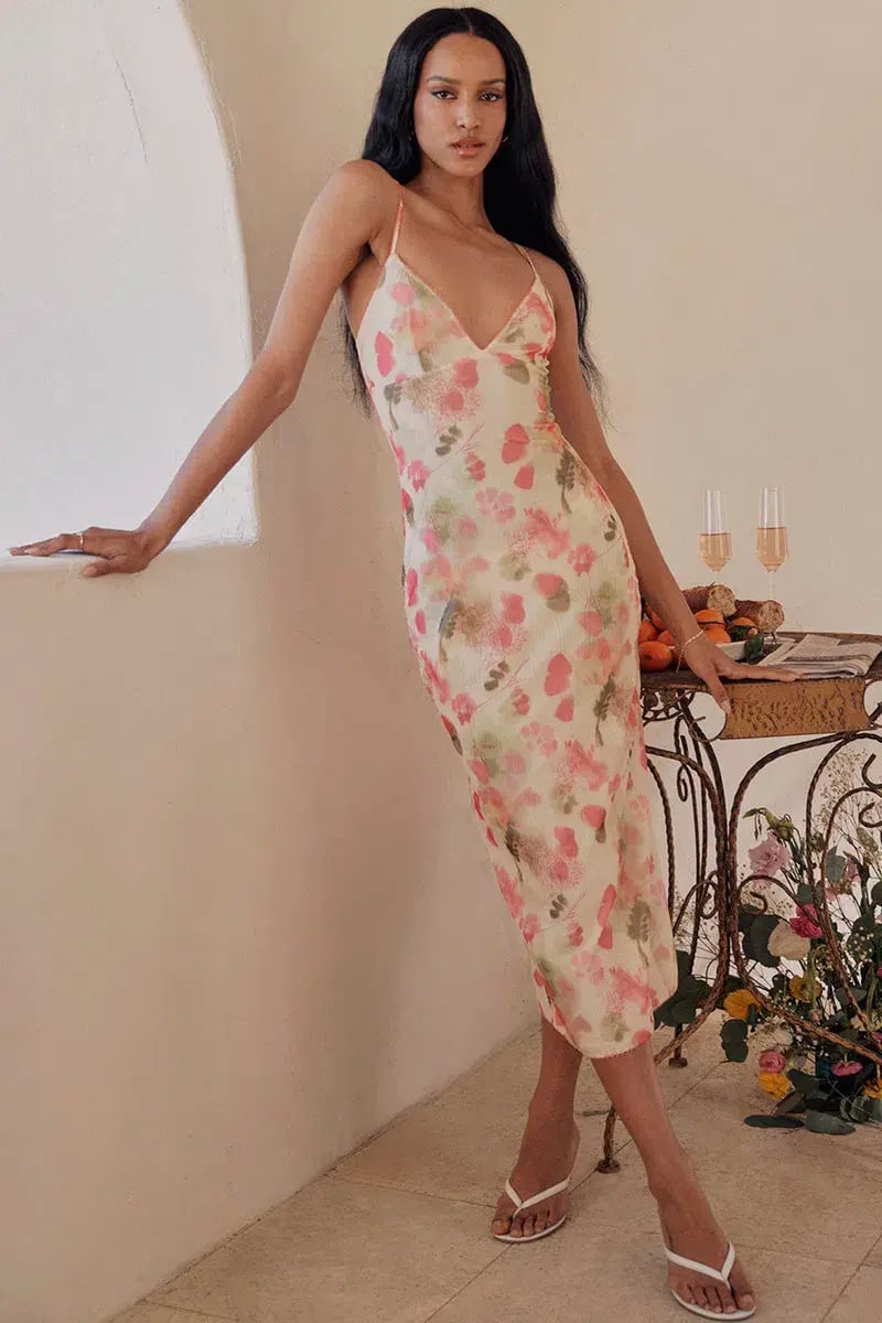 House of CB Mistress Rocks Midi Floral Print Size XL / AU 14 photo 6