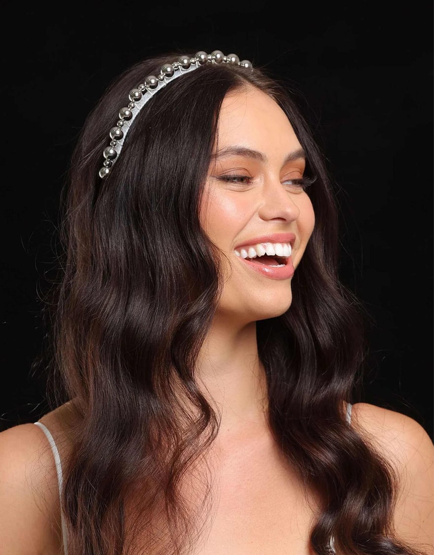Morgan & Taylor Penny Headpiece, Silver photo 2