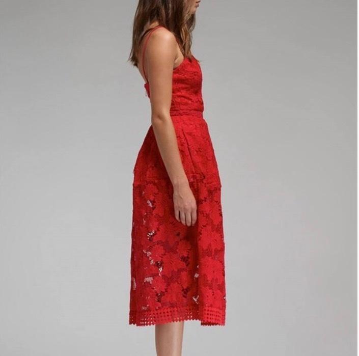 Nicholas Floral Lace Rouleau Ball Dress photo 3