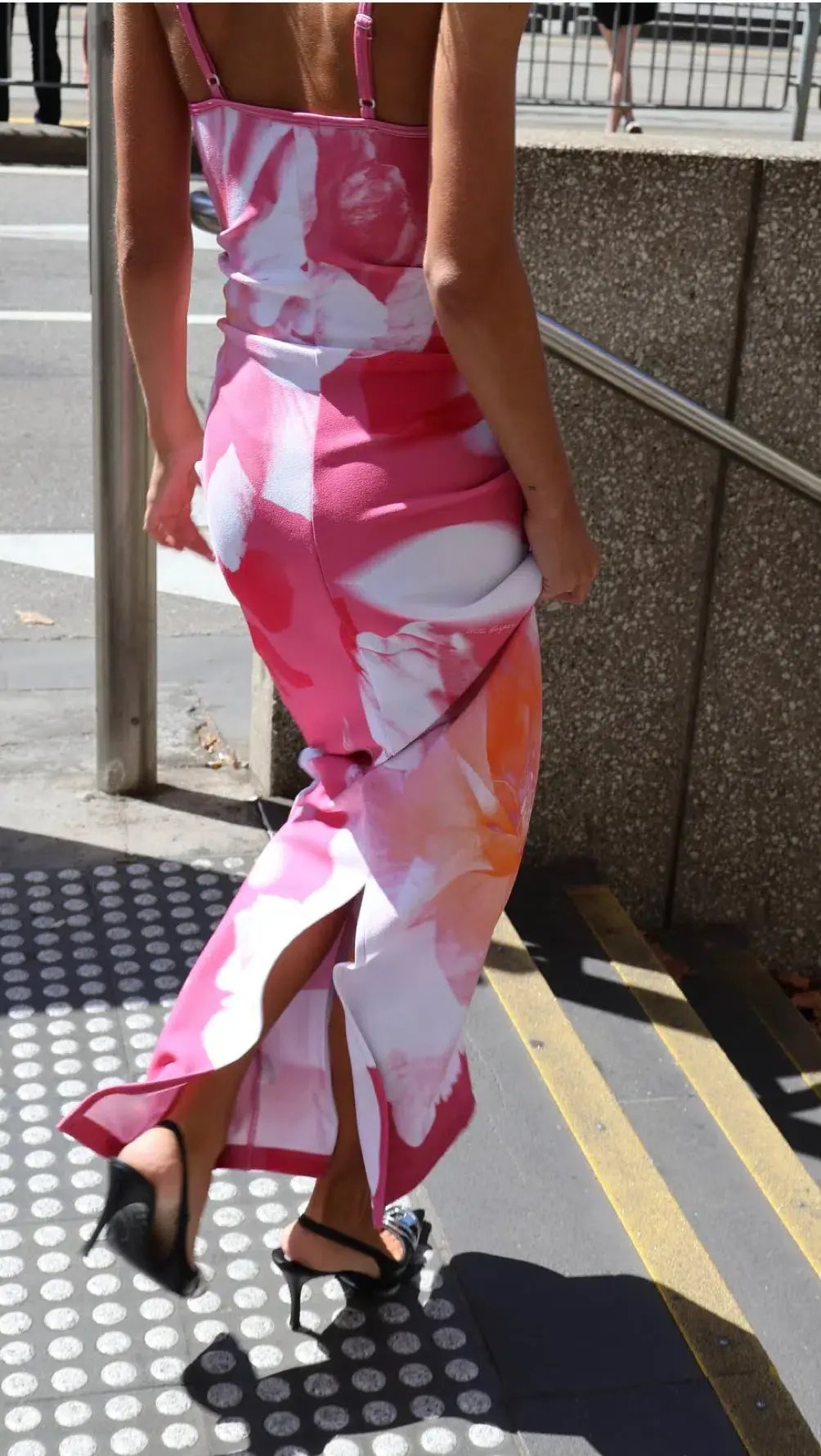 With Harper Lu Valentina Slip Dress Pink Size 6 photo 4