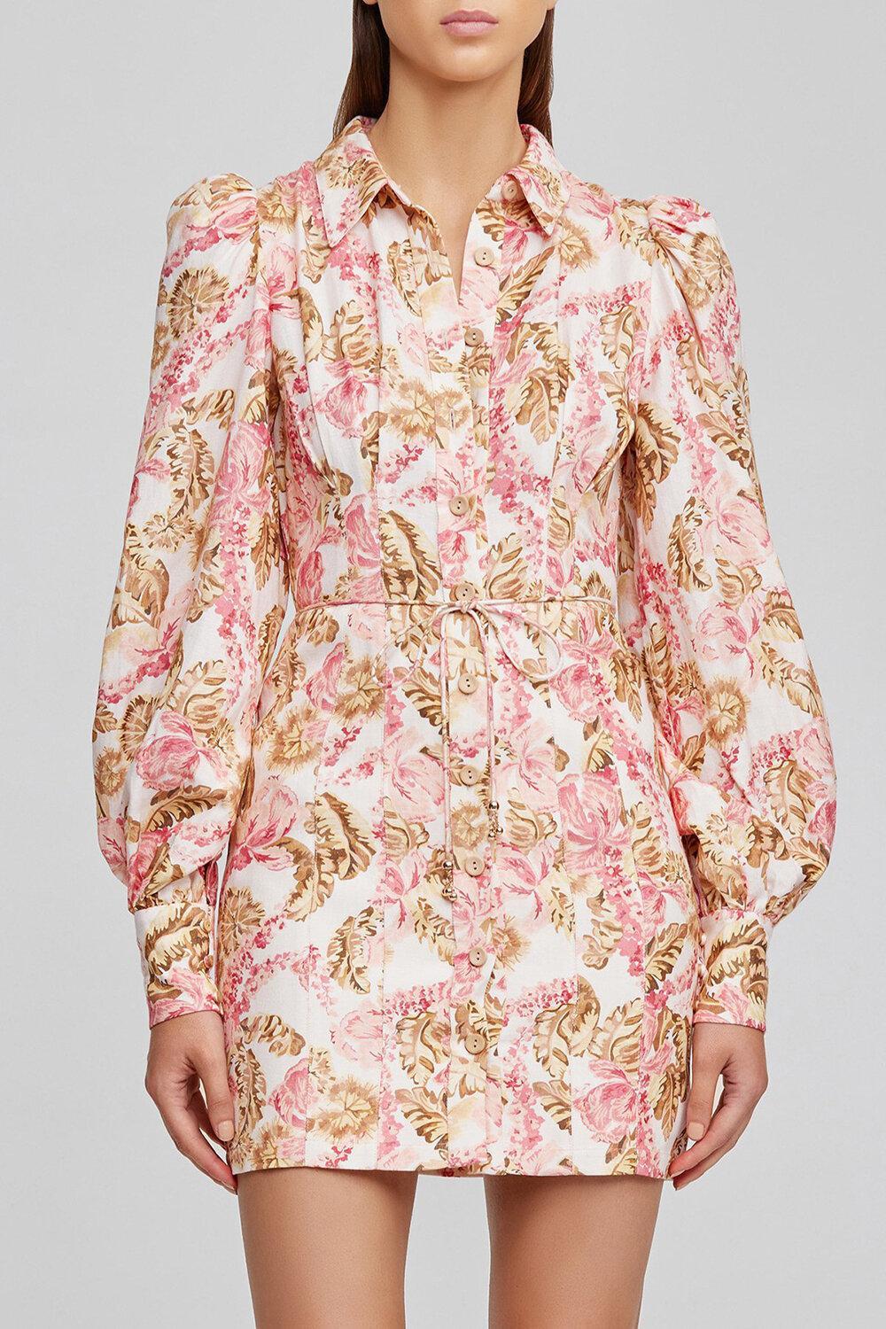 Significant Other Leonie Mini Dress Print Size 10 photo 2