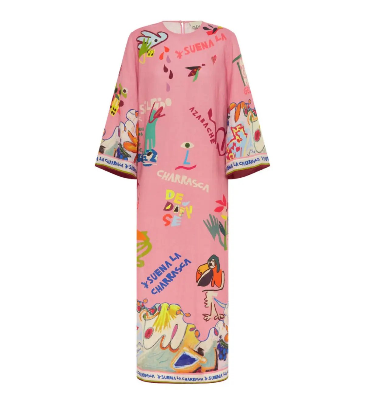 Alemais La Charrasca Midi Dress Print Size 16 photo 3